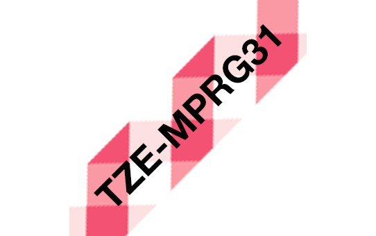 BROTHER TZEMPRG31 NASTRO NERO / ROSSO