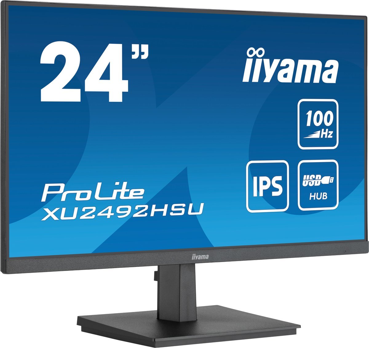 iiyama ProLite XU2492HSU-B6 Monitor PC 60,5 cm (23.8") 1920 x 1080 Pixel Full HD LED Nero