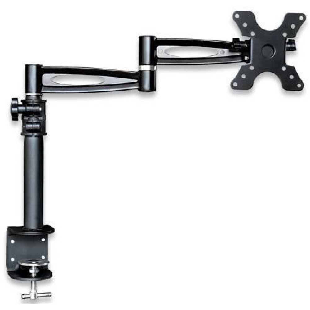 Techly ICA-LCD 502BK Supporto da scrivania rotante per monitor LCD da 13-27" fino a 6kg