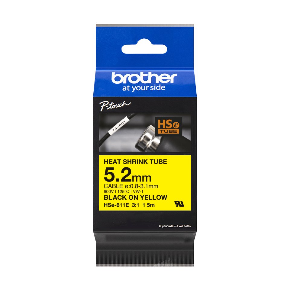 Brother HSE-611E nastro per etichettatrice