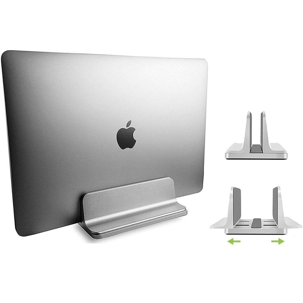 Techly ICA-TBL 010 Supporto per laptop verticale da 17" con regolazione della larghezza