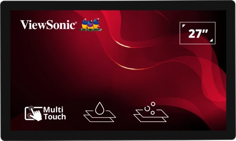 MON TOUCH 27 10POINT IP65 OPEN FRAME 24/7 HDMI MOHS 7 DP VGA