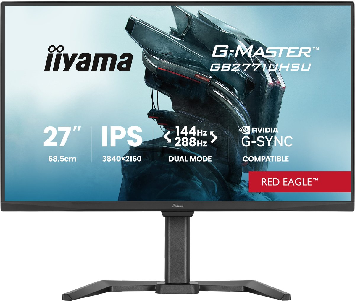 iiyama G-MASTER GB2771UHSU-B1, 68,6 cm (27ʺ), 3840 x …