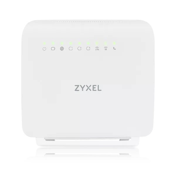 Zyxel EX3501-T0 router wireless Gigabit Ethernet Dual-band (2.4 GHz/5 GHz) Bianco