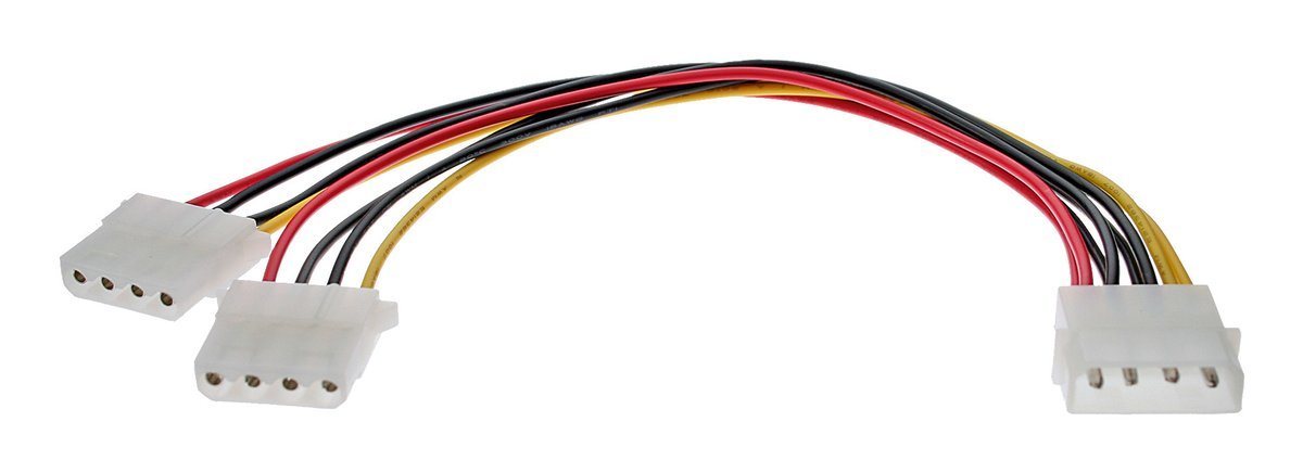 InLine Cavo Alimentazione Interno a Y 4-pin Molex 12V
