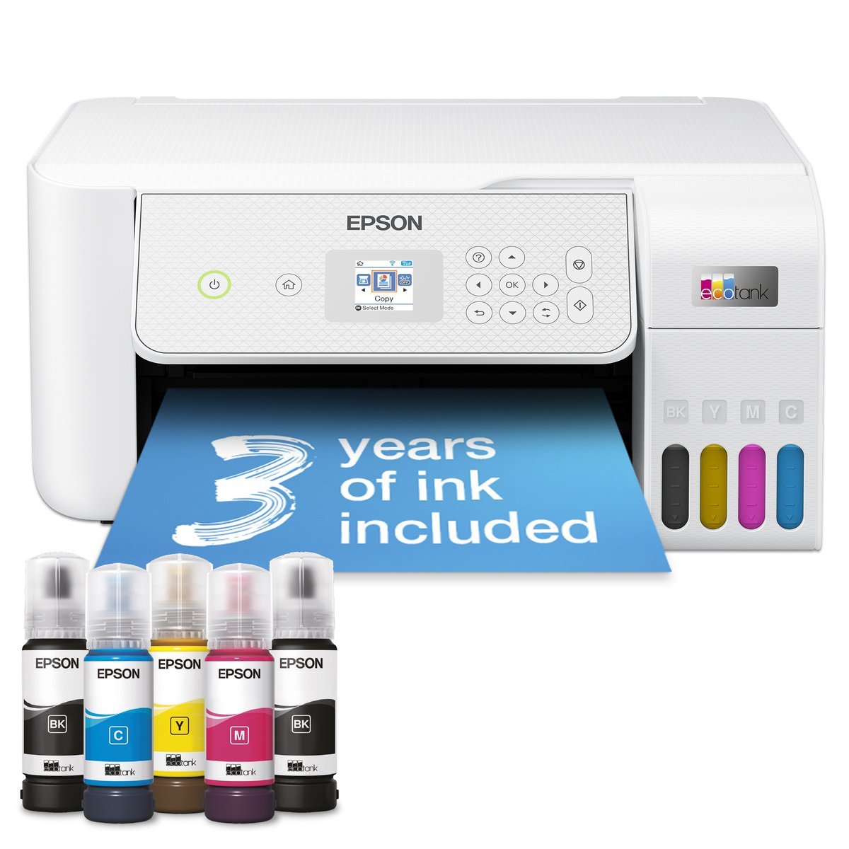 Epson EcoTank L3286 - dispositivo di stampa tutto in uno - stampa, scansione, copia 5760 x 1440 DPI A4 10ppm Wi-Fi AirPrint