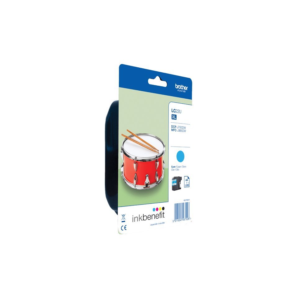Brother LC22UC - XL - ciano - originale …