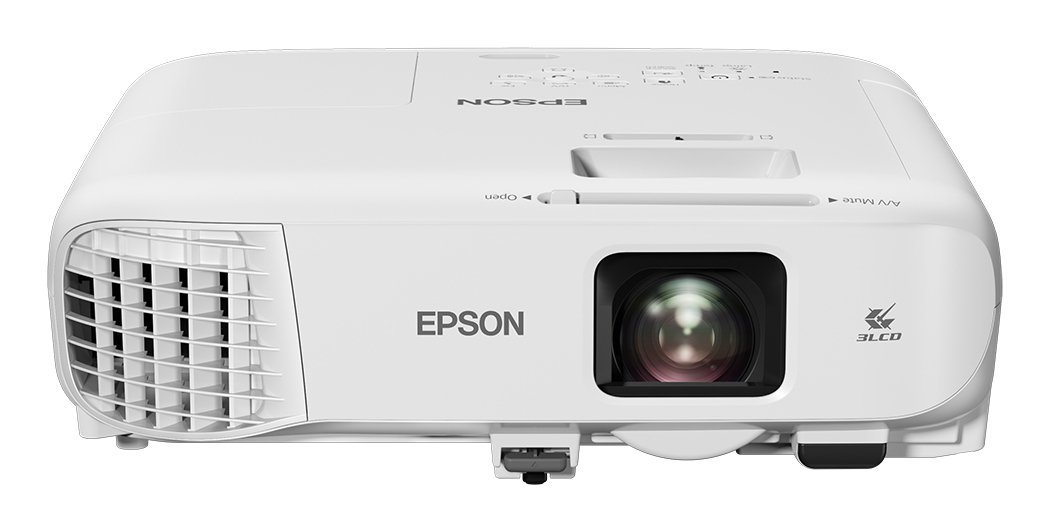 Epson EB-992F - Proiettore 3LCD - 4000 lumen (bianco) - 4000 lumen (colore) - Full HD (1920 x 1080) - 16:9 - 1080p - 802.11n wireless / LAN / Miracast - bianco