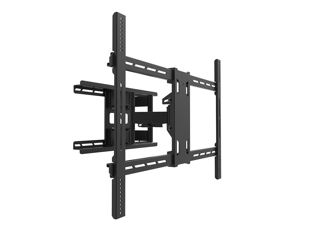 Multibrackets MB3354 - Kit montaggio (elemento a parete, braccio snodato, placca adattatore) - per display LCD - acciaio - nero - dimensione schermo: 60"-110" - installabile a parete
