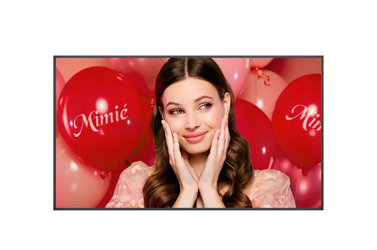 LG 55UH7Q-E visualizzatore di messaggi Pannello piatto per segnaletica digitale 139,7 cm (55") LED 700 cd/m2 4K Ultra HD Nero WebOS 24/7