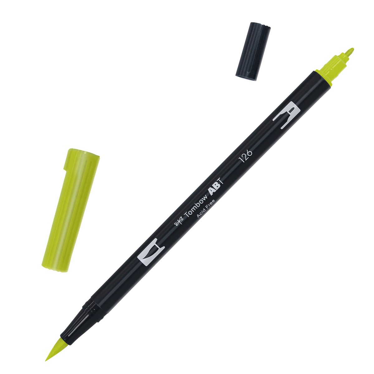 Pennarello Dual Brush 126 - light olive - …