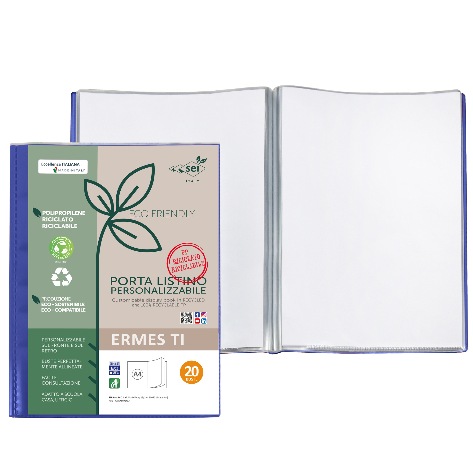 Portalistini personalizzabile Ermes TI - 22 x 30 …