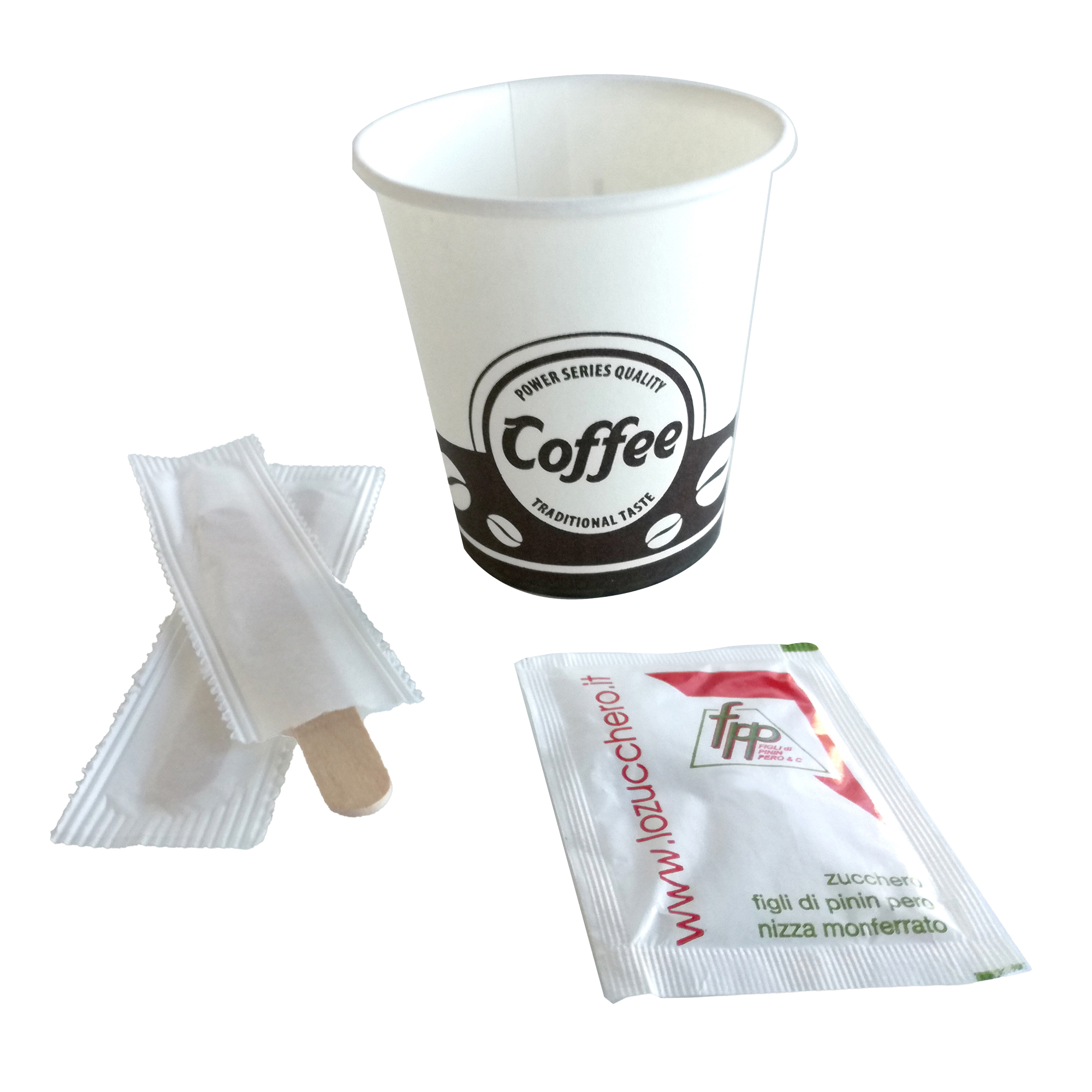 Serving kit - 50 bicchierini + 50 bustine …
