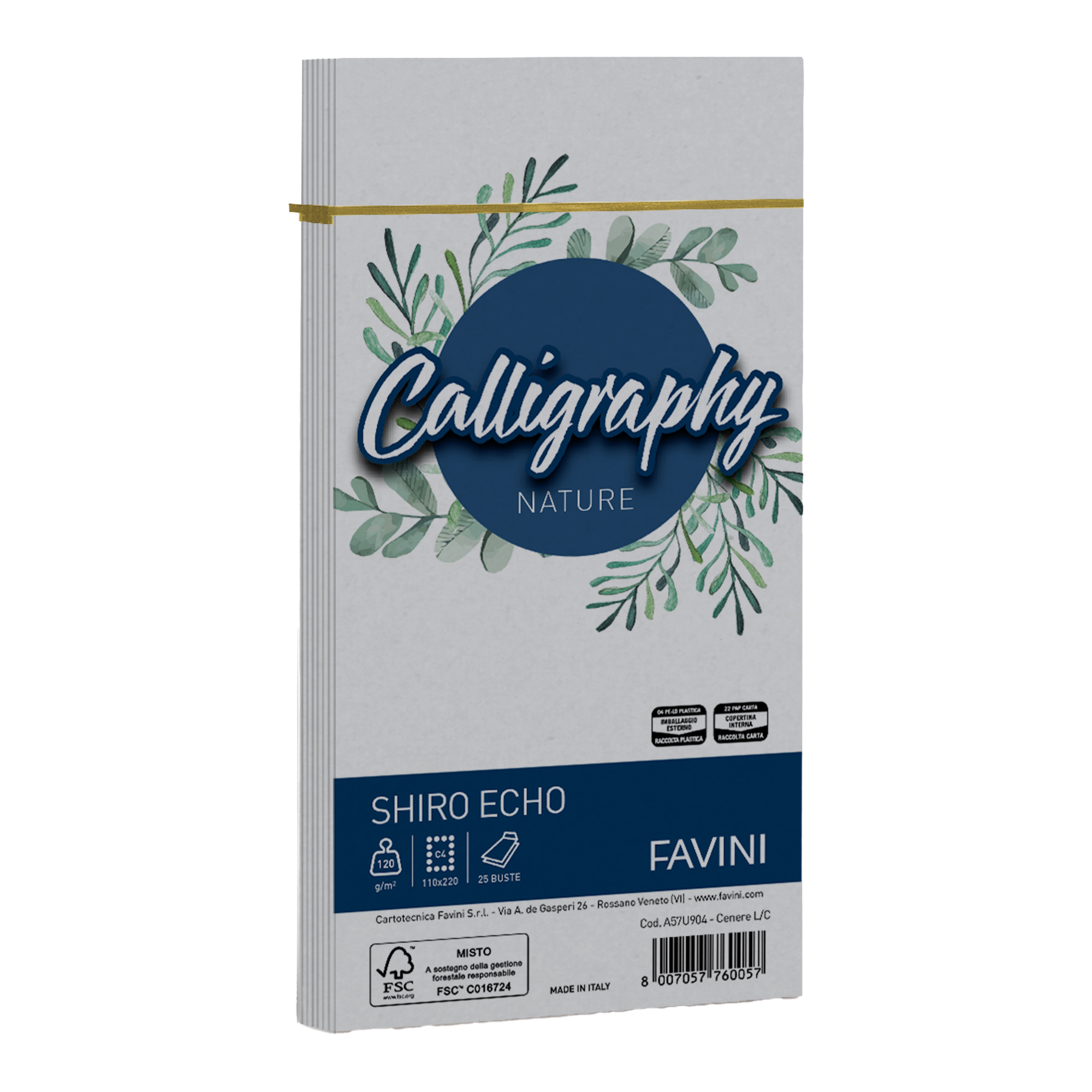 Busta Calligraphy Shiro Eco - 110 x 220 …