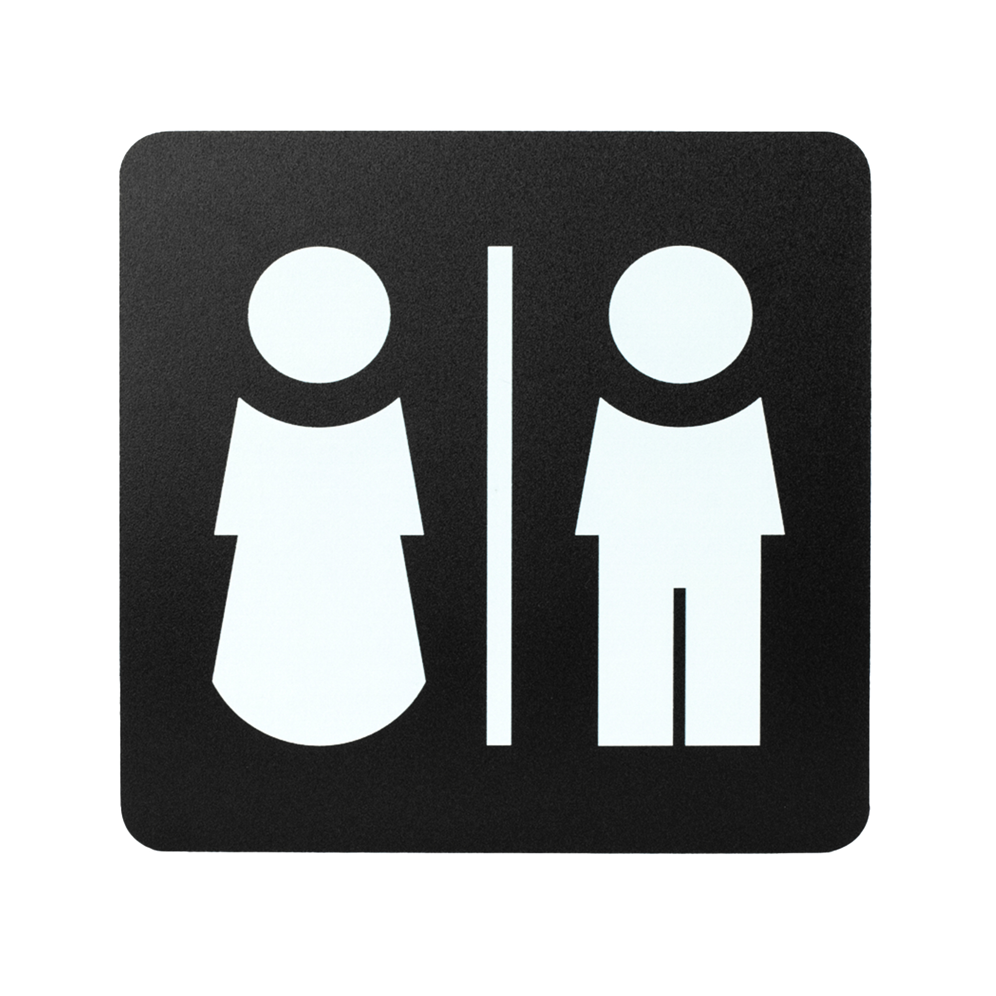 Pittogramma adesivo - toilette uomo/donna - 16 x …