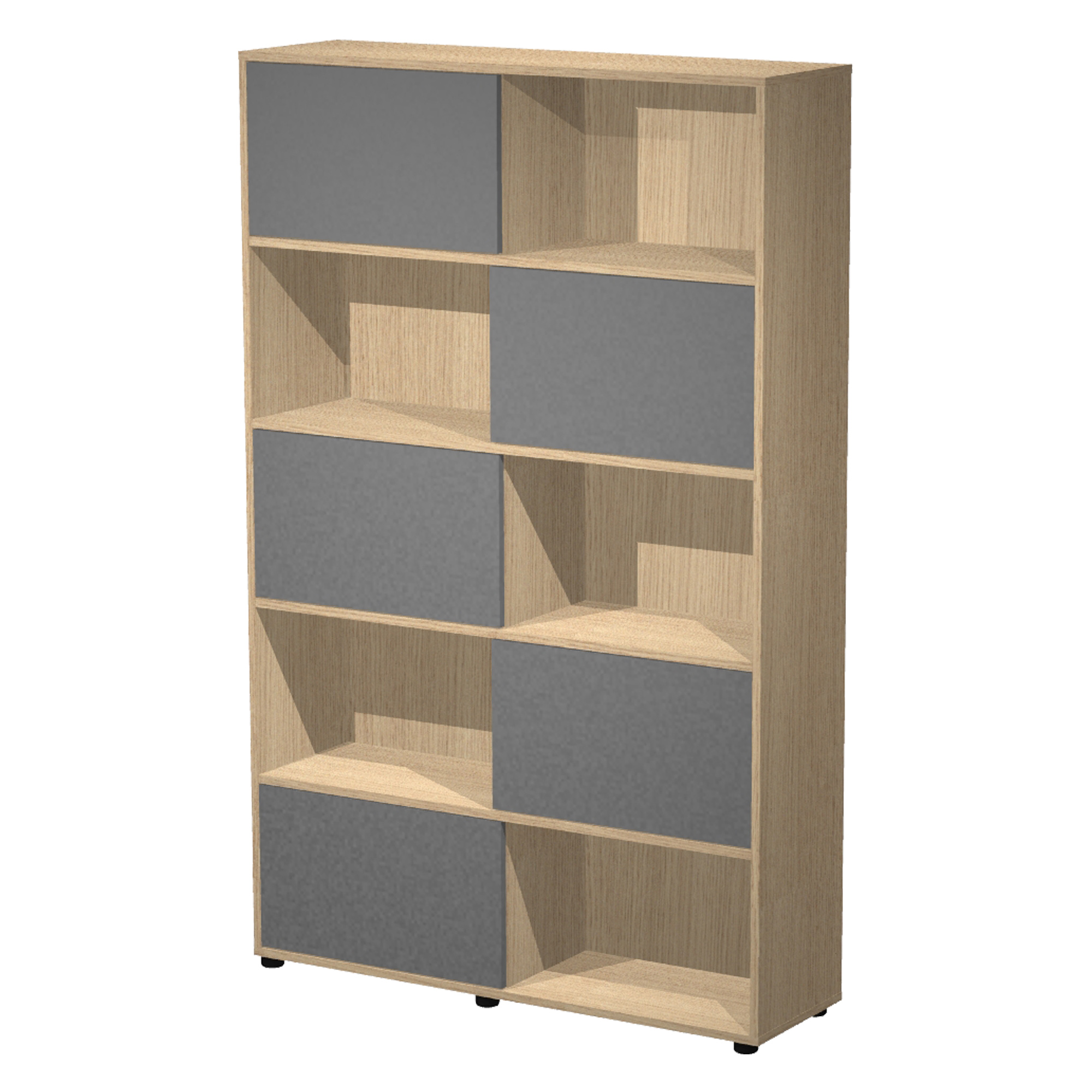 Libreria alta Essence - 5 ante scorrevoli - …