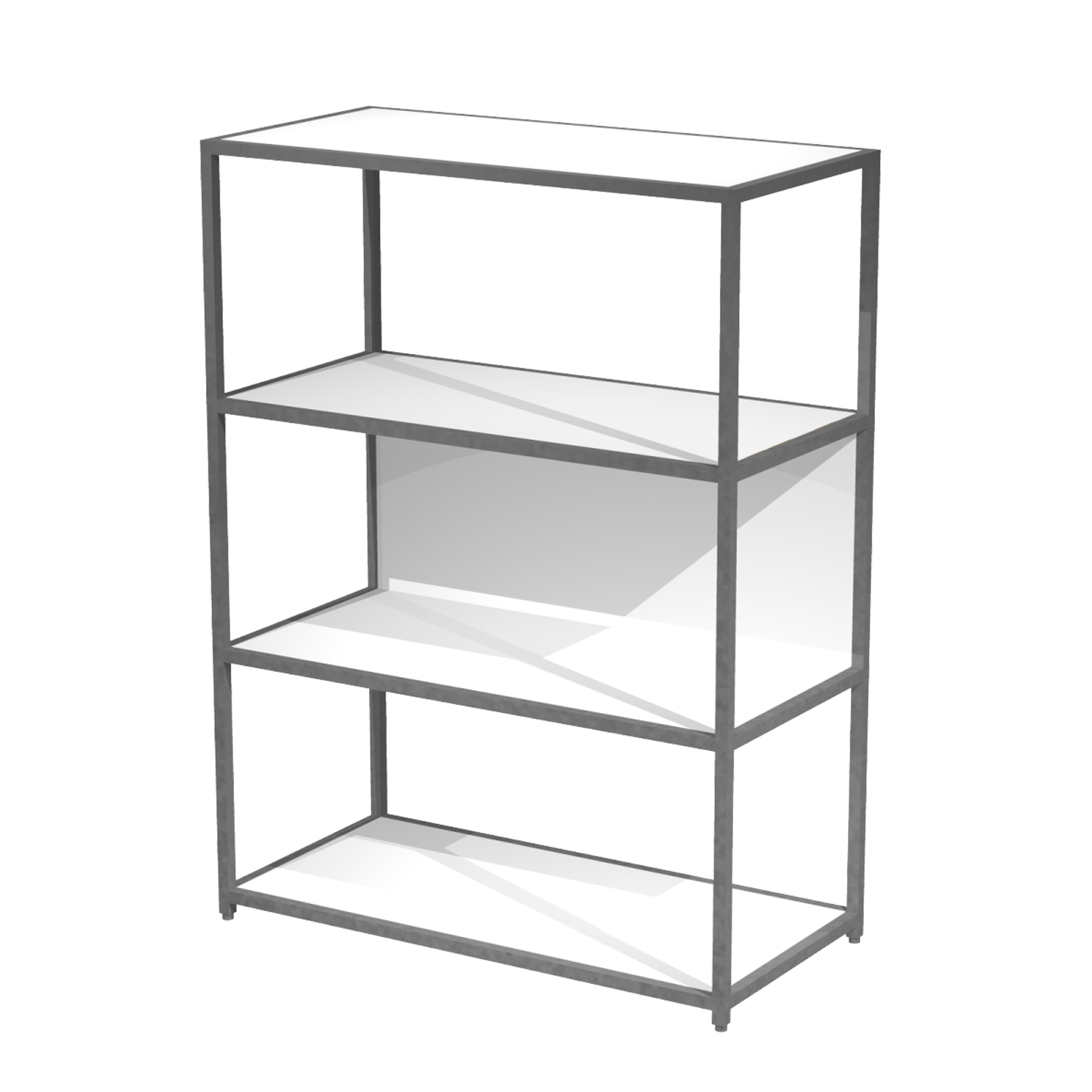 Libreria 4 ripiani Modular - 90 x 44 …