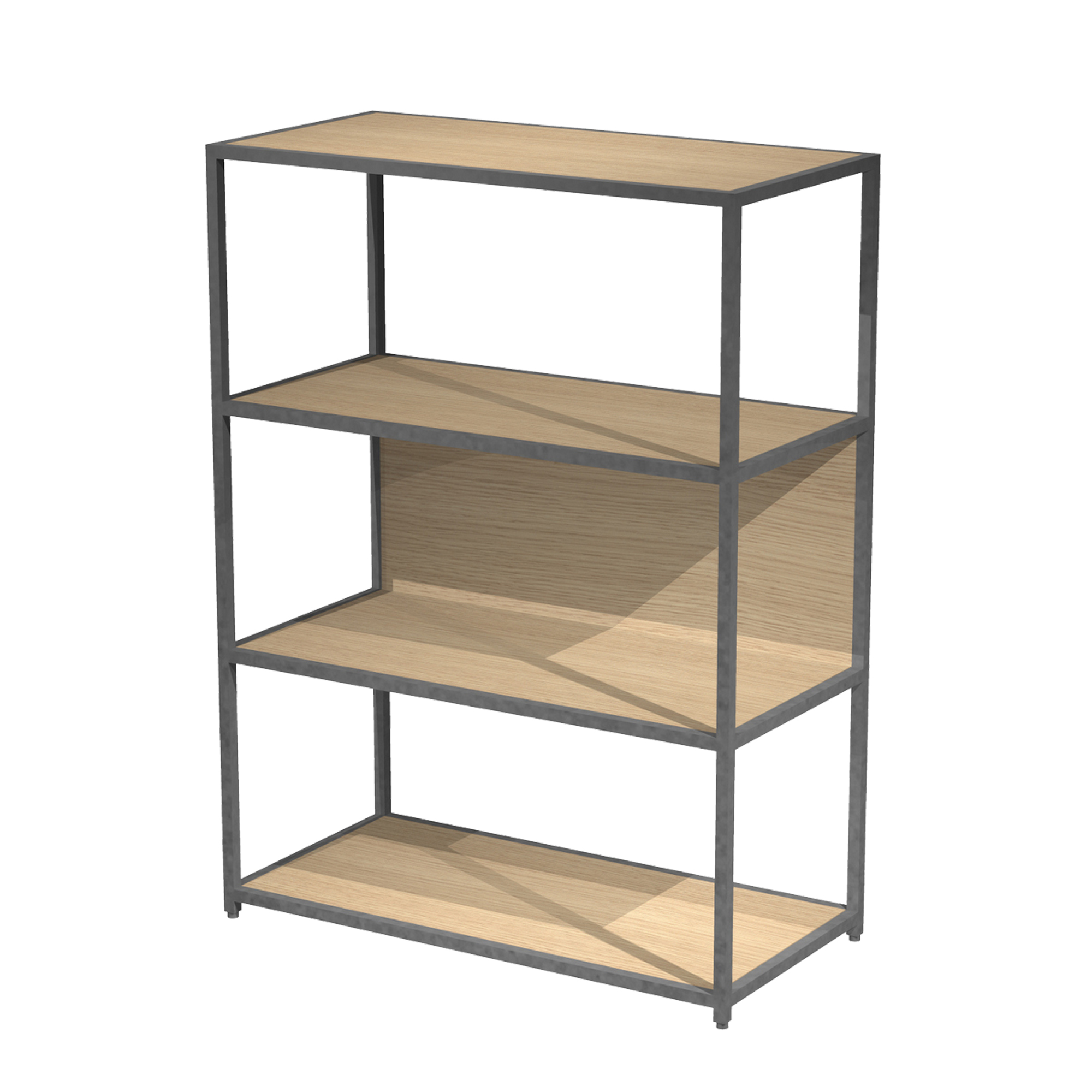 Libreria 4 ripiani Modular - 90 x 44 …