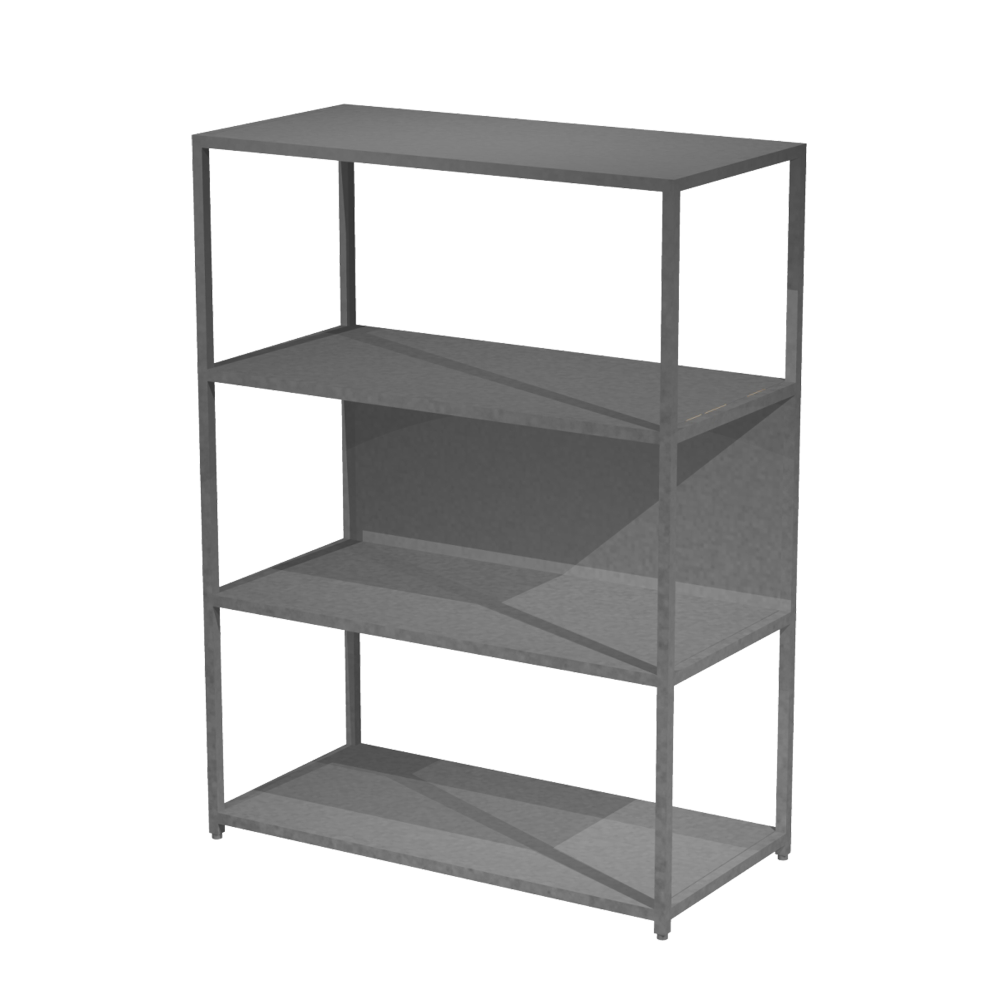 Libreria 4 ripiani Modular - 90 x 44 …