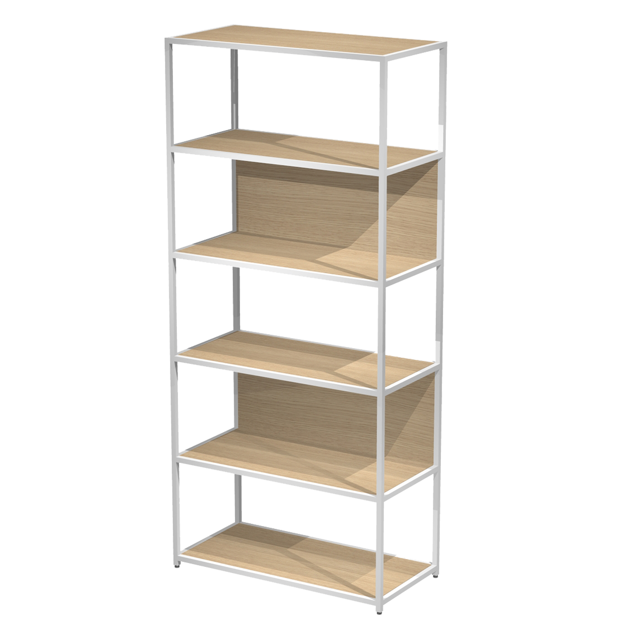 Libreria 6 ripiani Modular - 90 x 44 …