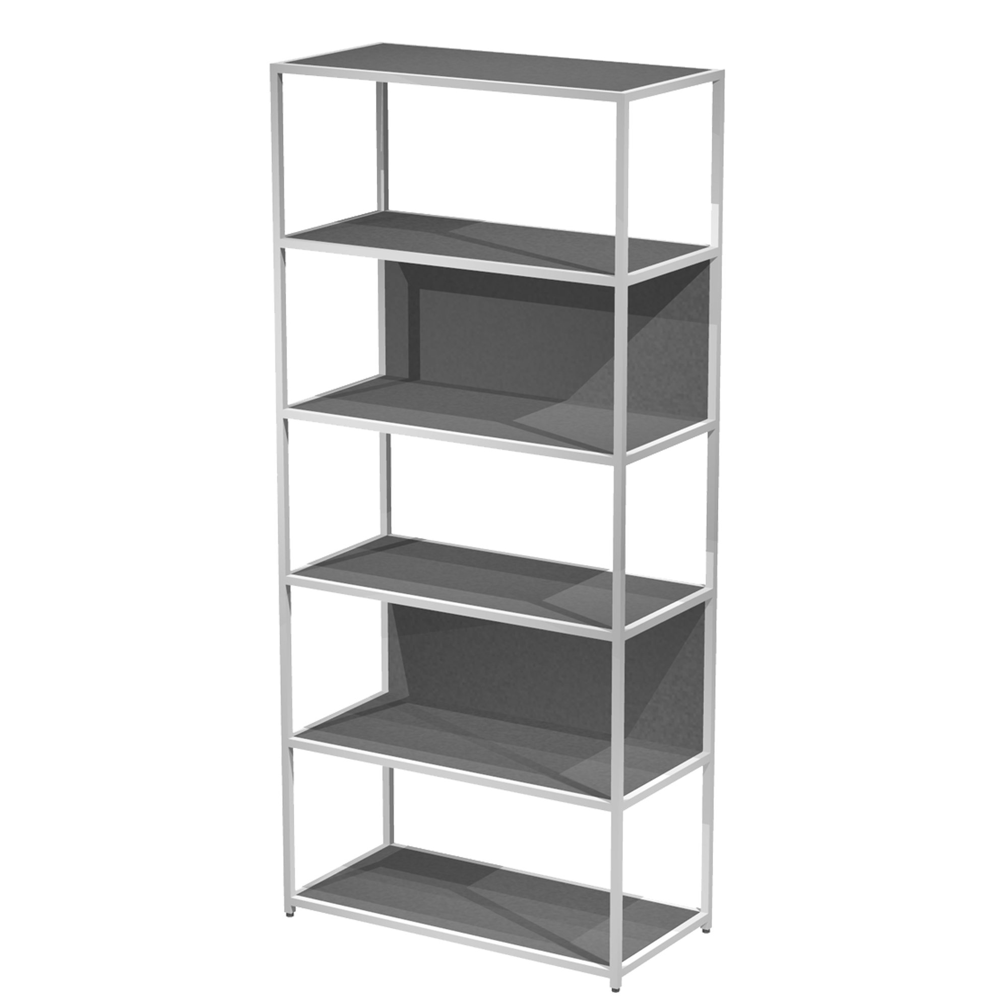 Libreria 6 ripiani Modular - 90 x 44 …