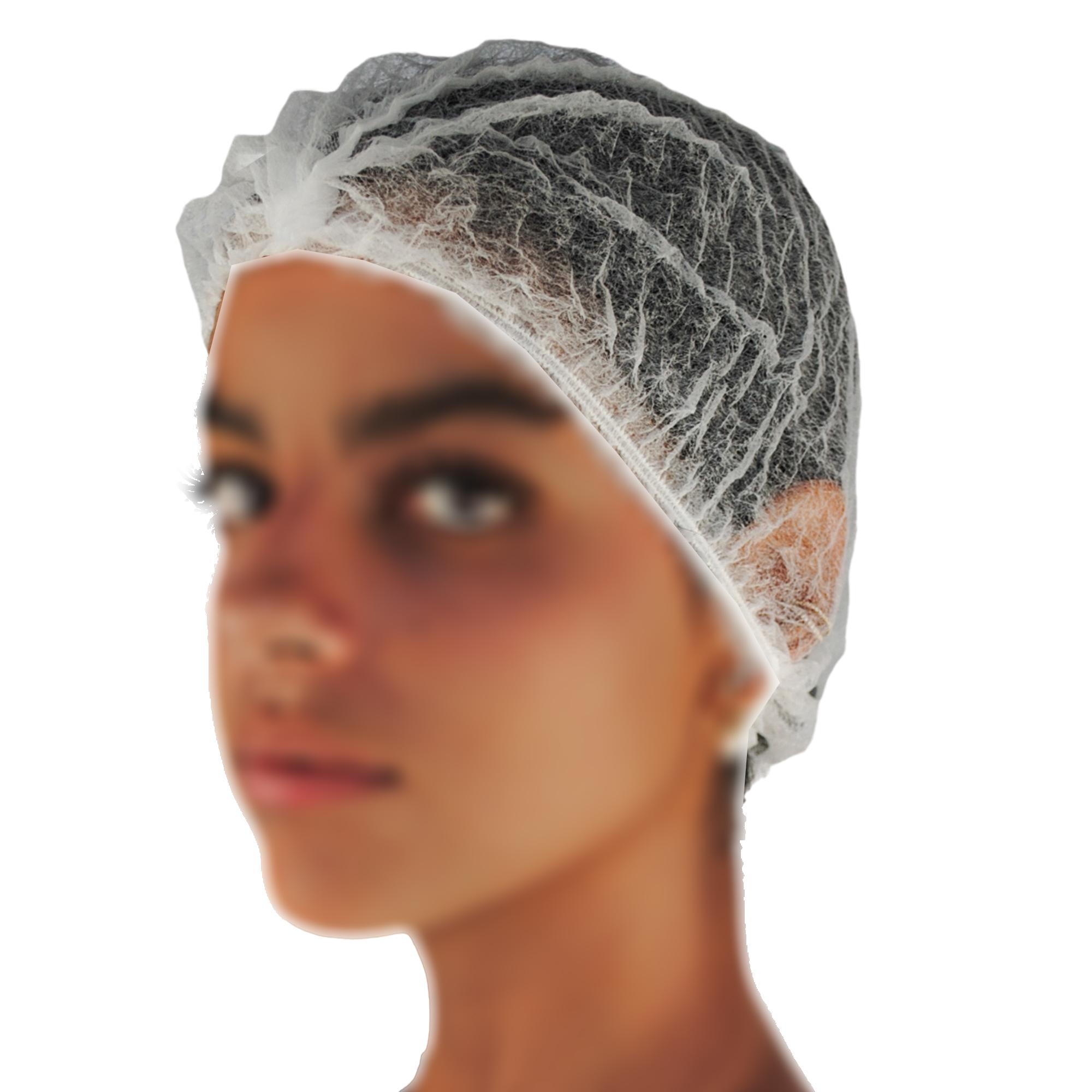 Cuffie a clip plissettate - taglia unica - …