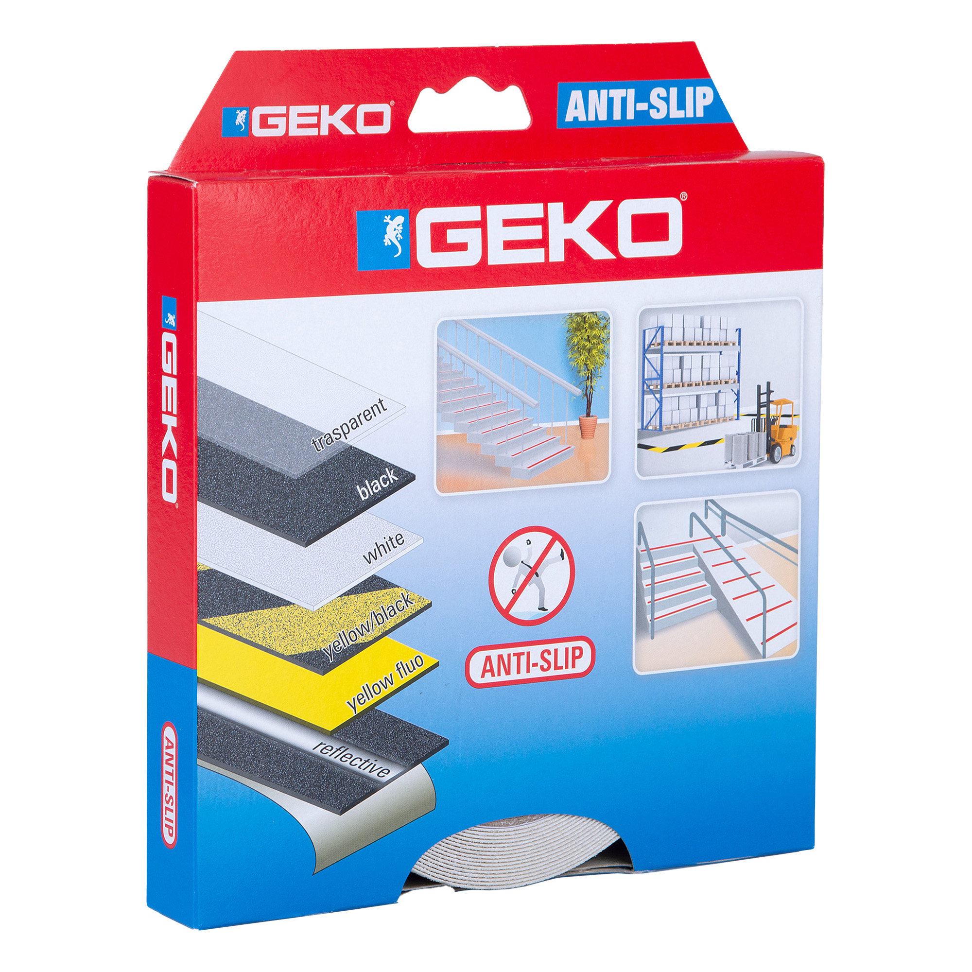 Nastro adesivo antiscivolo fosforescente ANTISLIP - 2,5 cm …