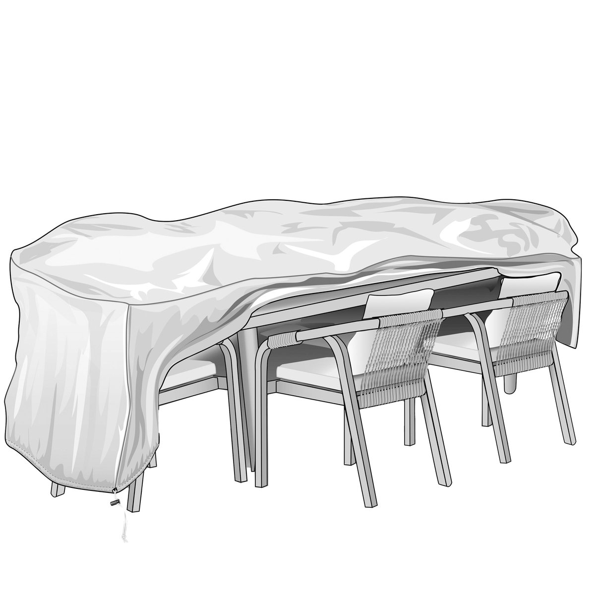 Etichette adesive L6112 - permanenti - per stampanti laser - antimanomissione - diametro 40 mm - 24 et/fg - 20 fogli A4 - poliestere - bianco - Avery