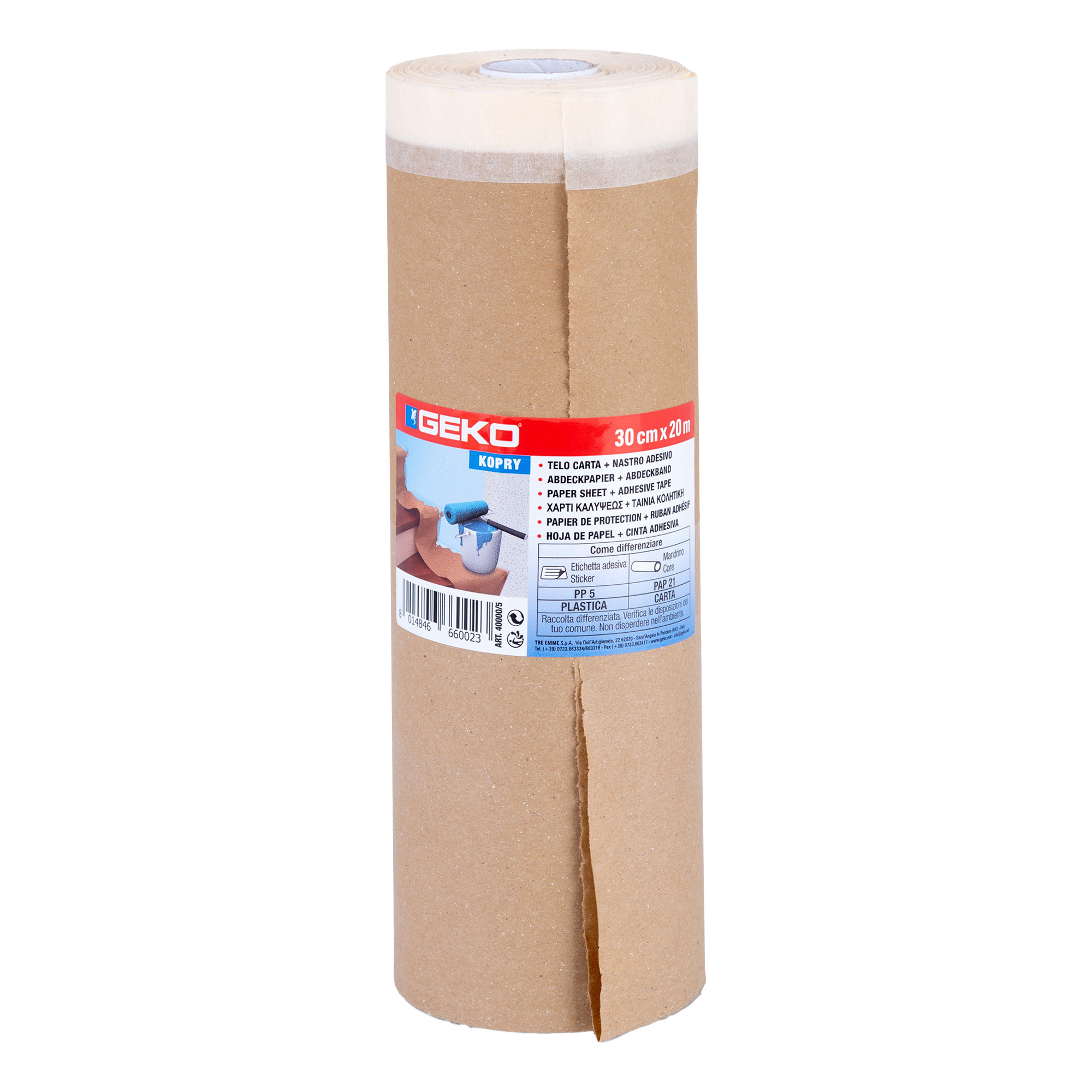 Bobina nastro adesivo e telo in carta - …