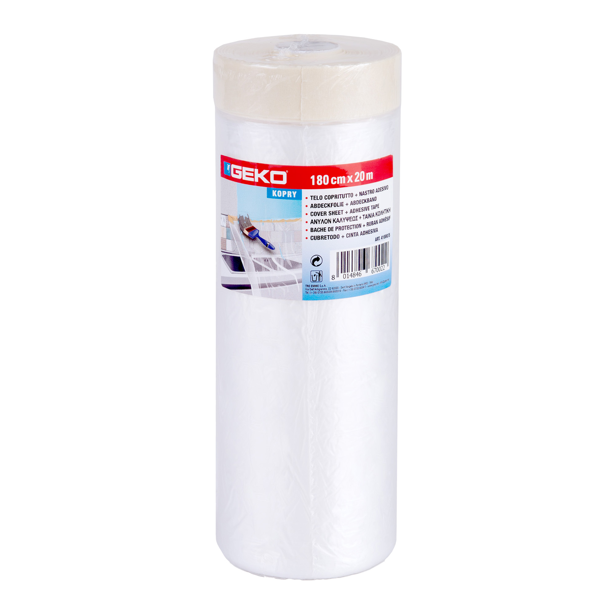 Bobina nastro adesivo in carta e telo HD …