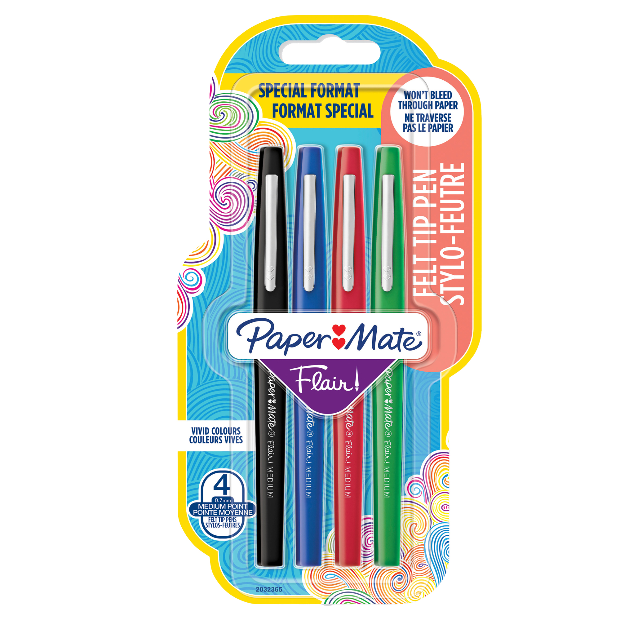 Pennarello Flair Nylon - punta feltro - 1,10mm …