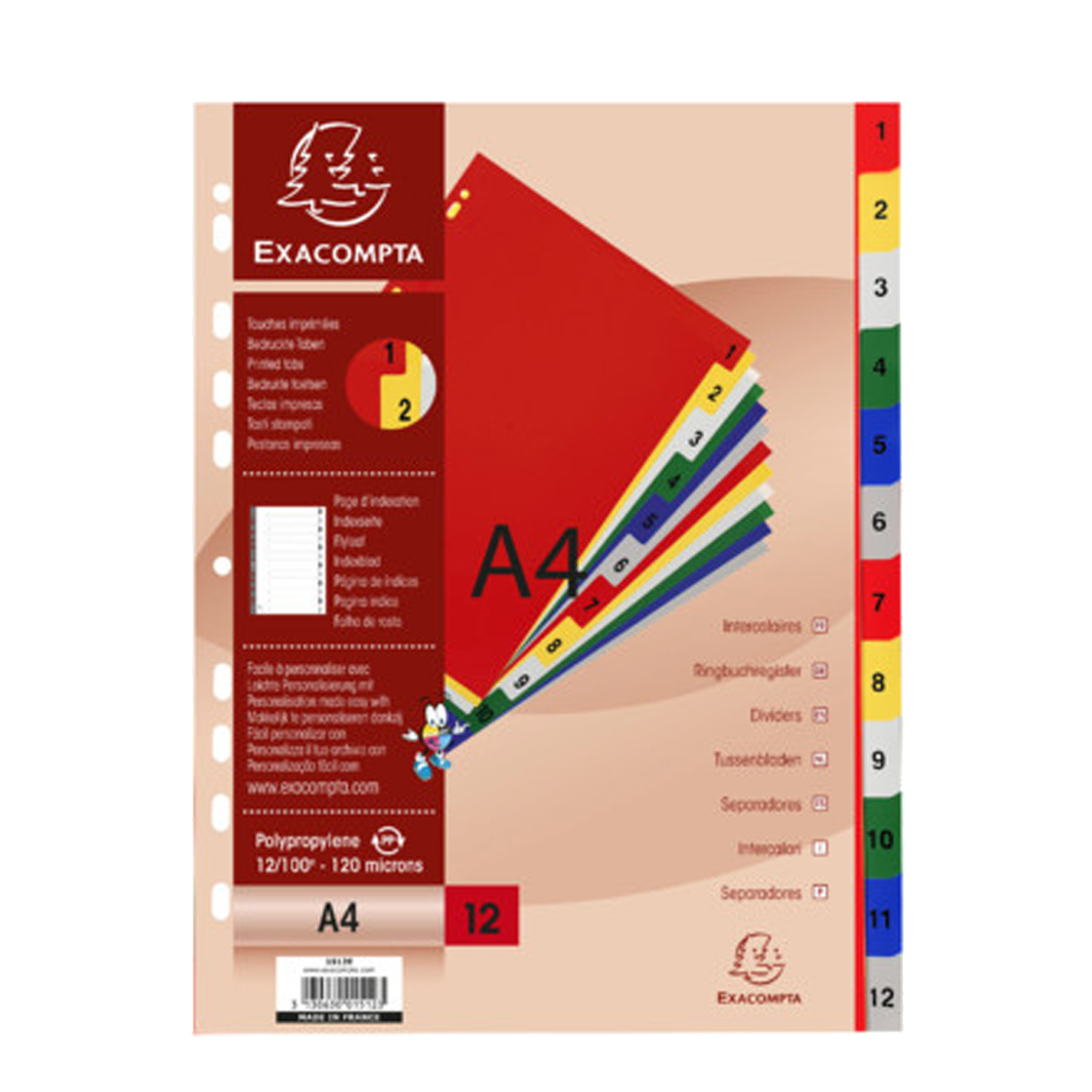 Divisori Numerici - 1-12 - PP opaco - …