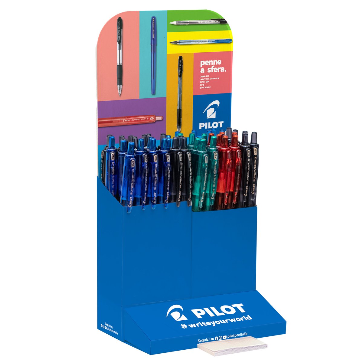 Penna a scatto Supergrip G - punta 0,7mm …