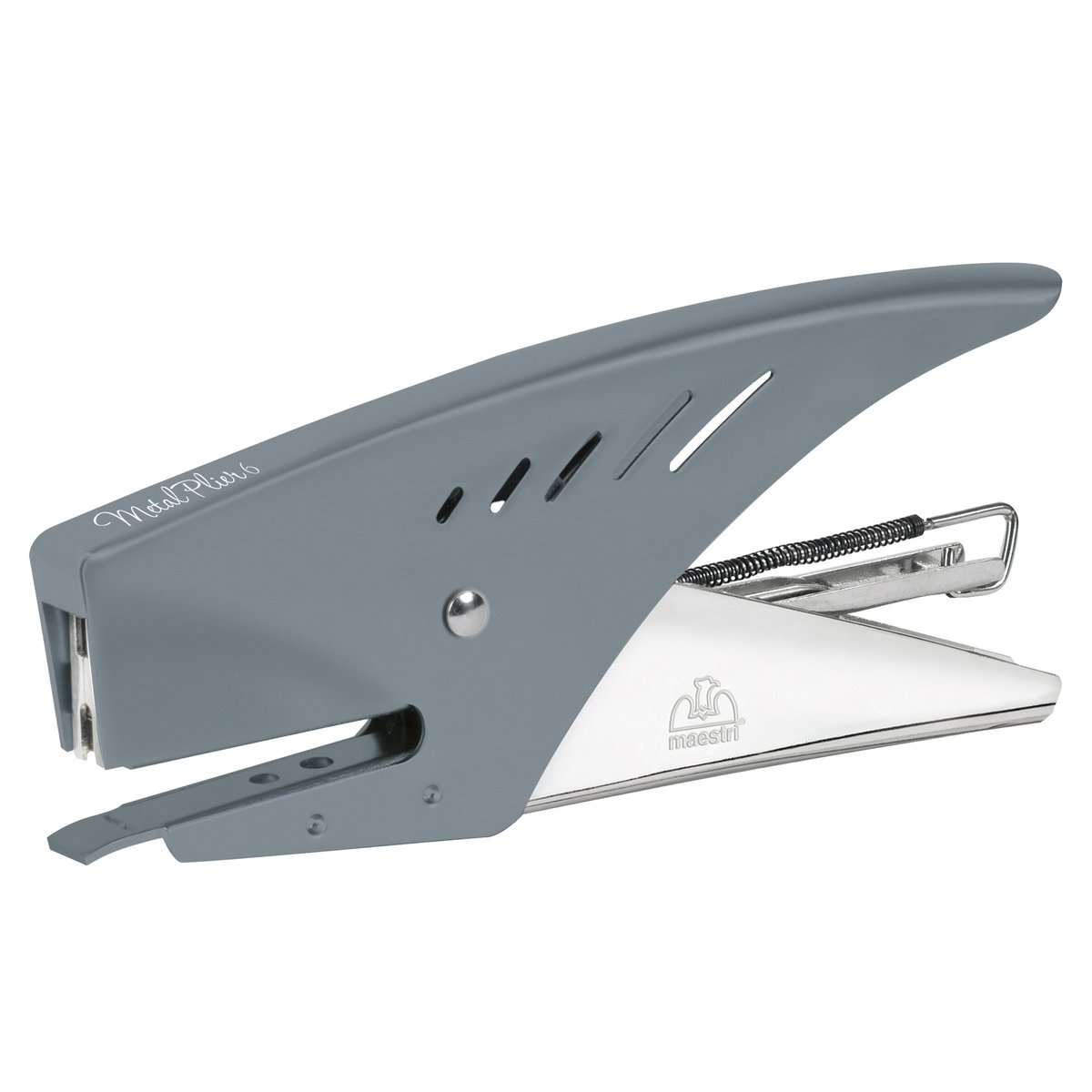 Portaombrelli in metallo Q-Connect 22.6 l h 50 cm x diametro 27,5 cm argento KF00828