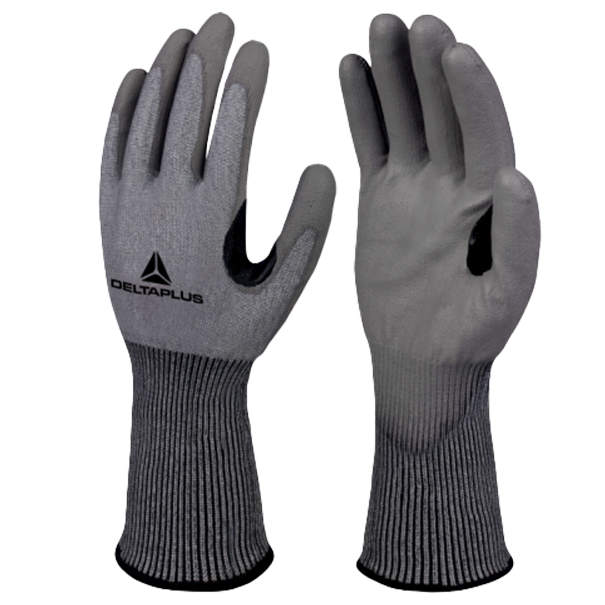 Guanto antitaglio Venicut C02 - maglia softnocut - palmo in poliuretano - taglia 10 - grigio - Deltaplus