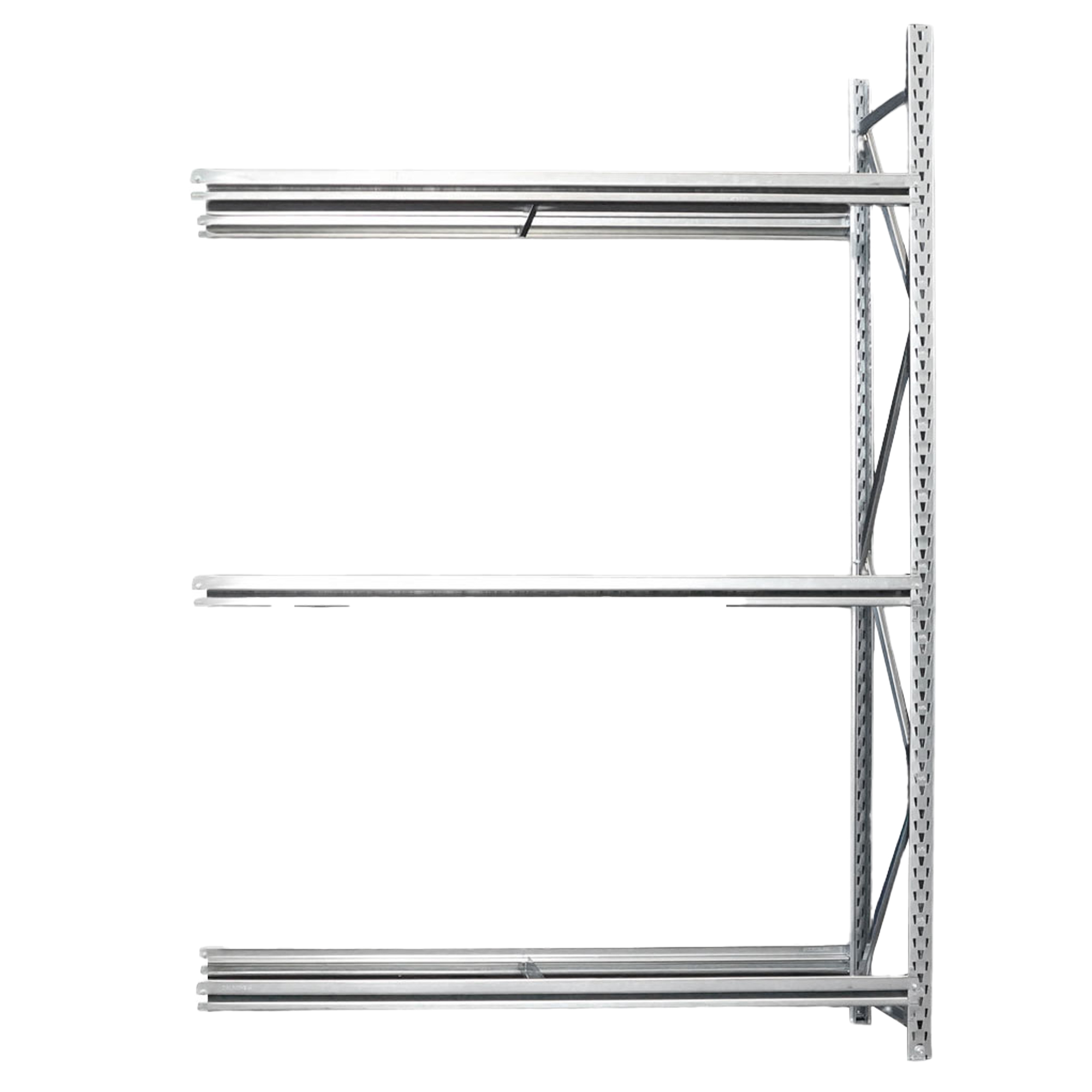 Kit scaffale - modulo estensione - per pneumatici - 3 ripiani - 150 x 50 x 220 cm - acciaio - Tecnotelai
