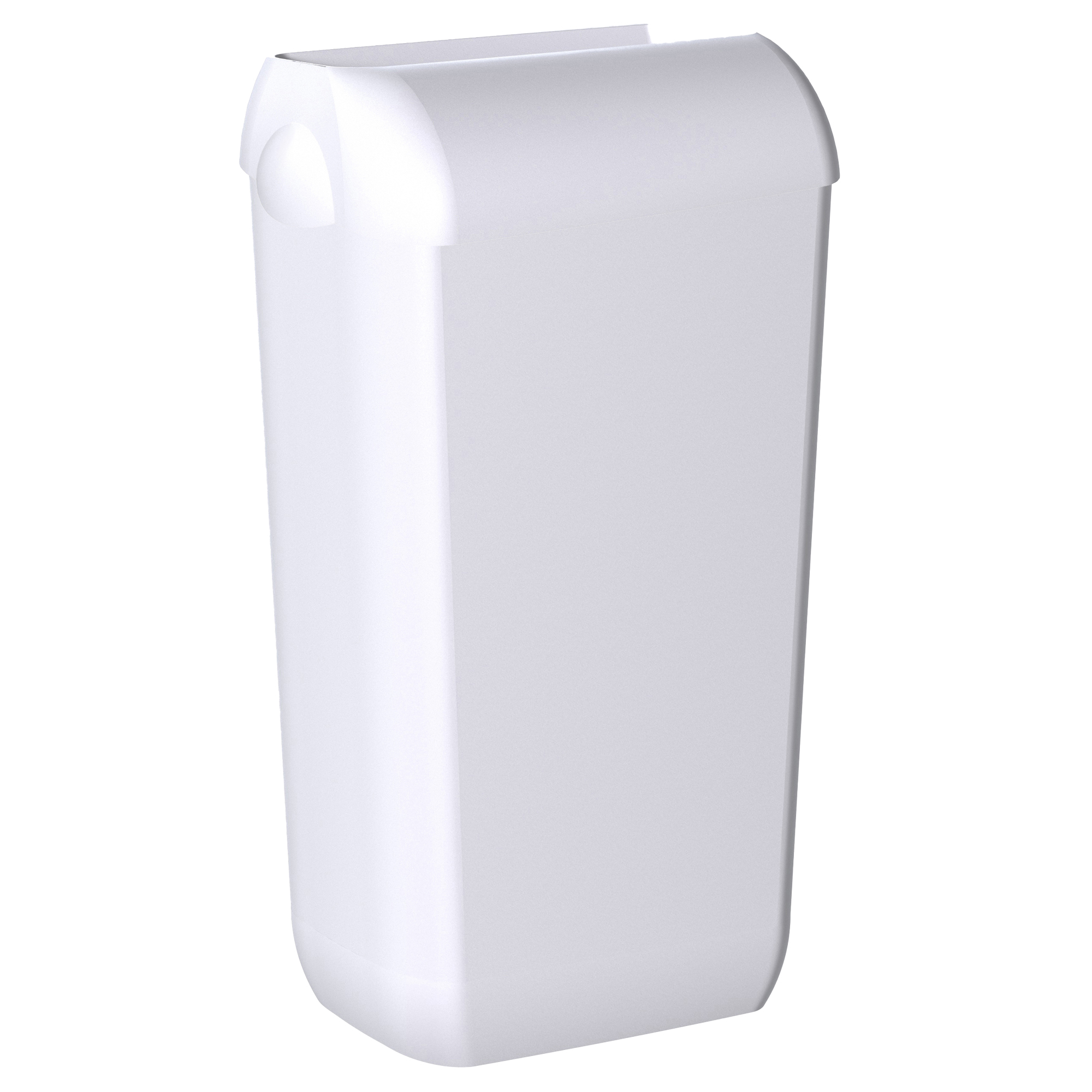 Cestino gettacarte EColored con coperchio 33,5x22,5x54,5cm adamello white Mar Pl