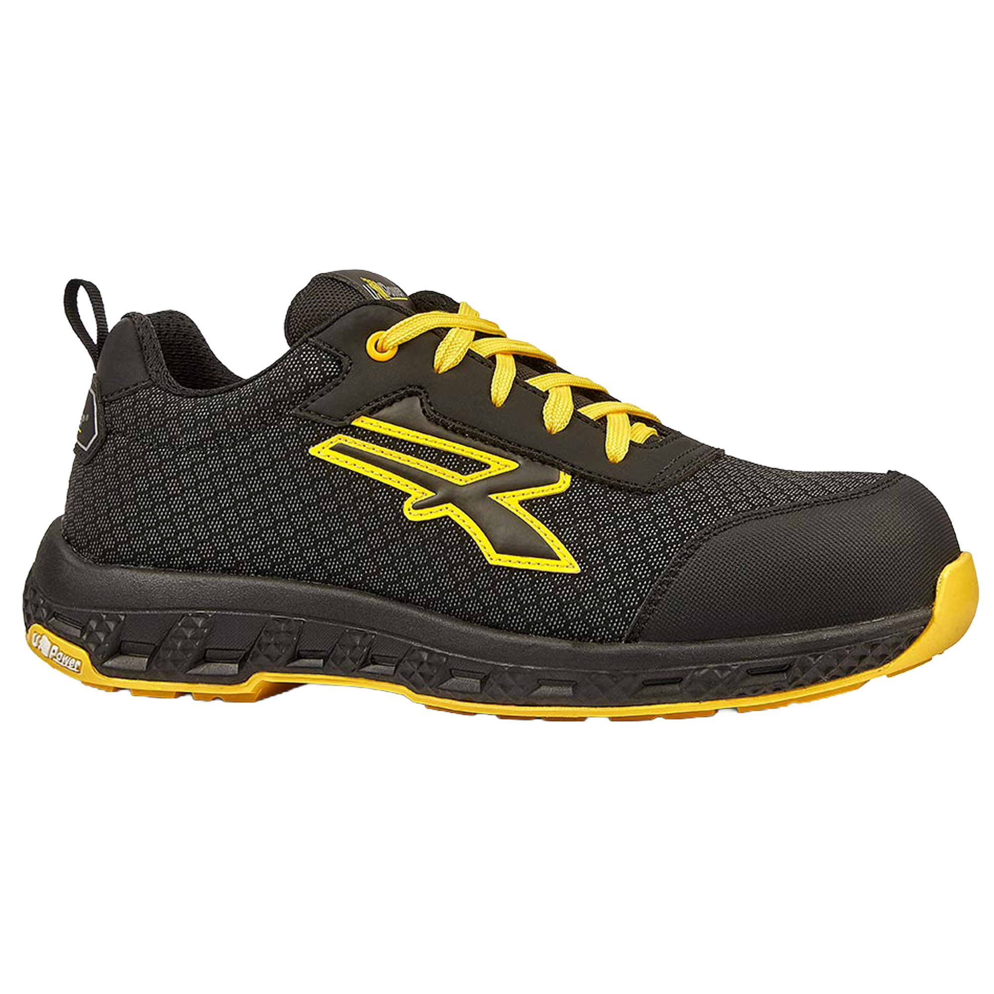 Calzatura di sicurezza Maverick Red Ego S3S ESD - numero 40 - nero/giallo - U-Power
