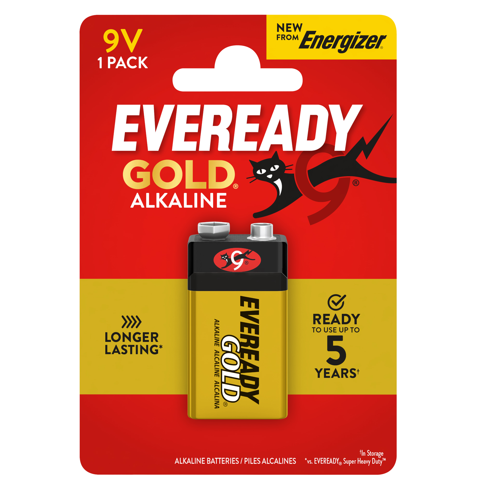 BLISTER PILA TRANSISTOR 9V ALKALINE ENERGIZER