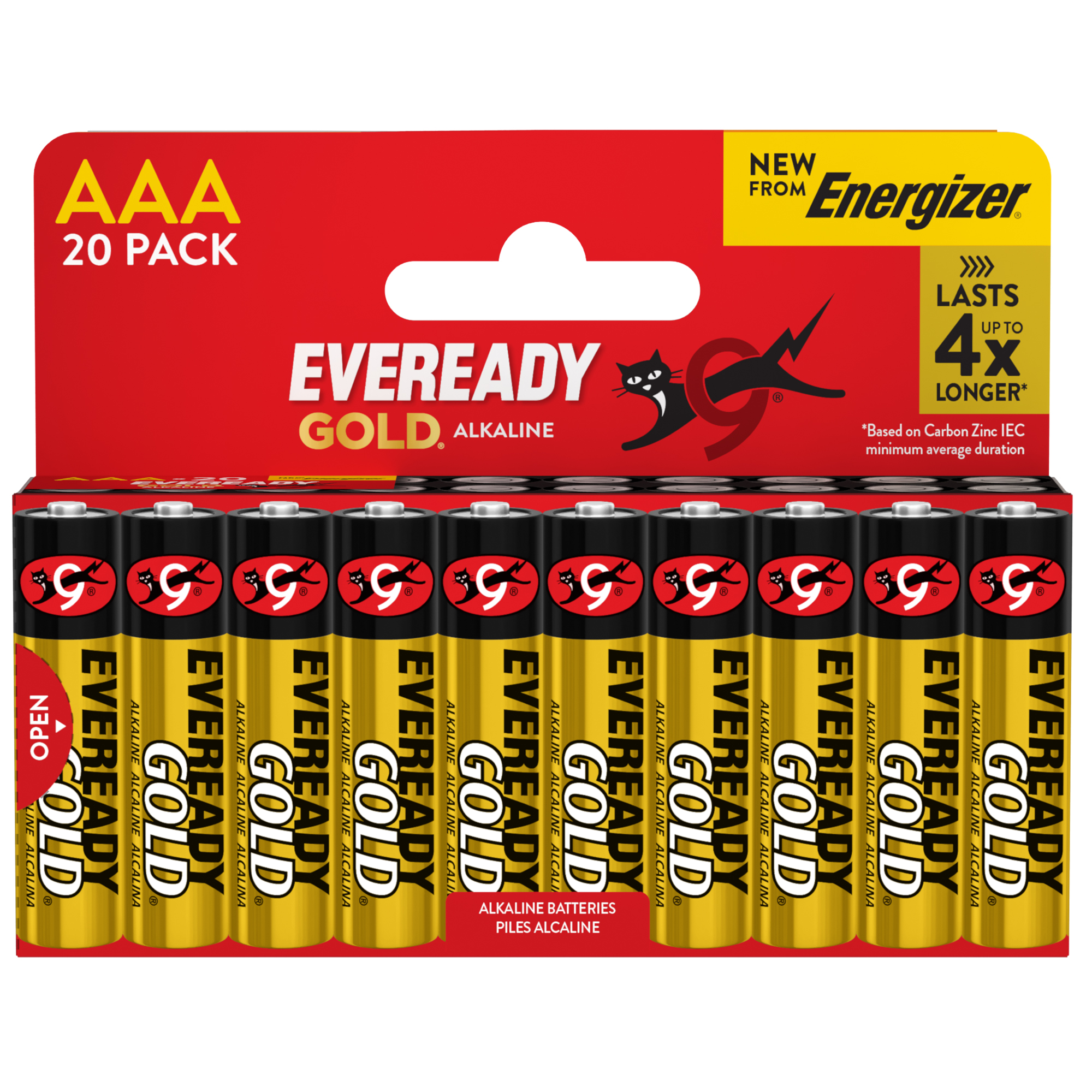 BLISTER 20 PILE STILO ALKALINE AA 1,5V ENERGIZER