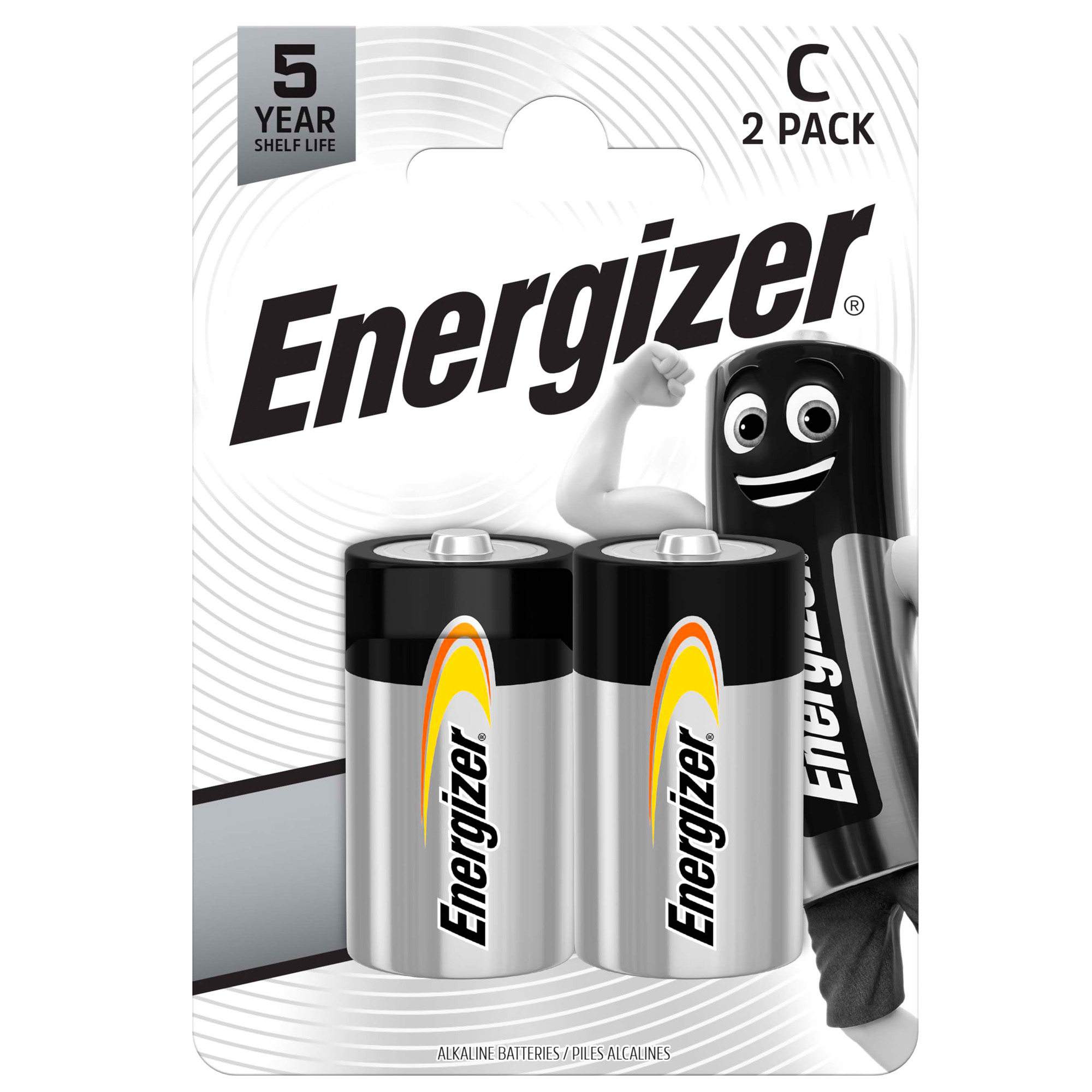 BLISTER 2 mezze torce LR14 Everyday C ENERGIZER
