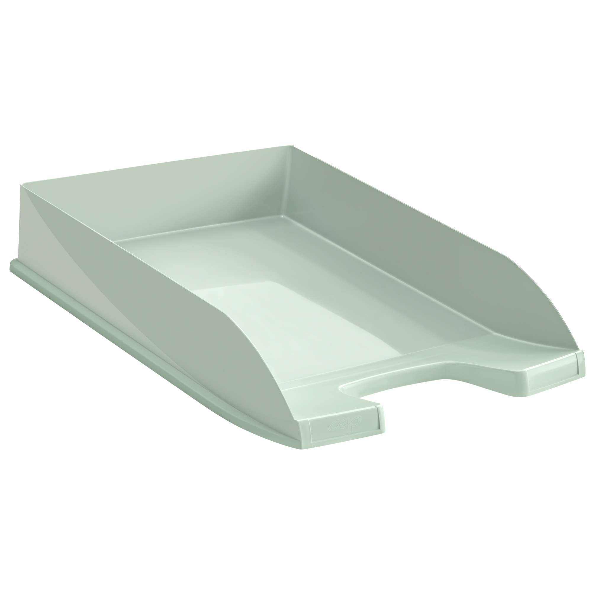 Vaschetta portacorrispondenza 100 First - 33 x 24,5 x 5,8 cm - verde salvia - Cep