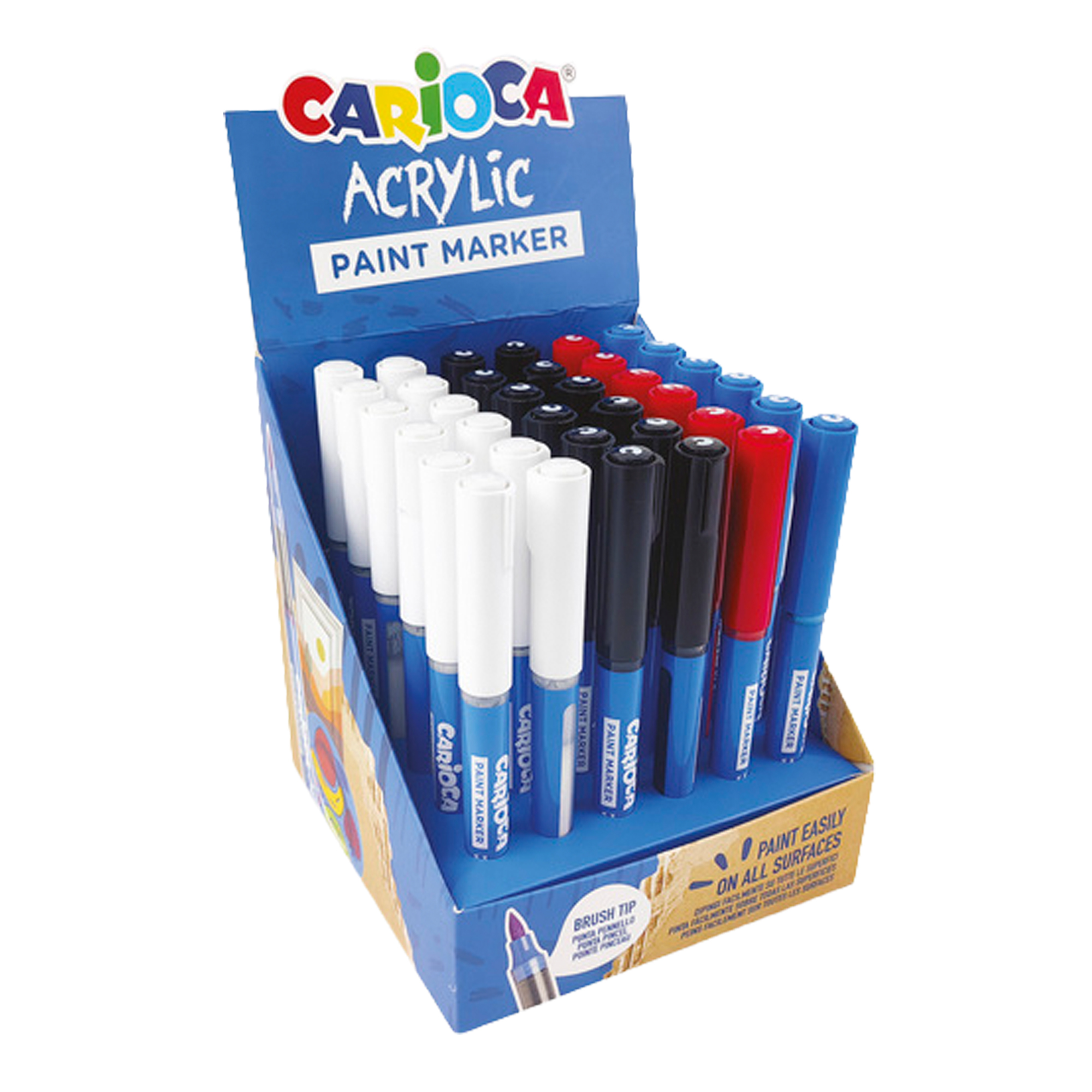 Marcatore Paint Marker acrilico - punta pennello - …