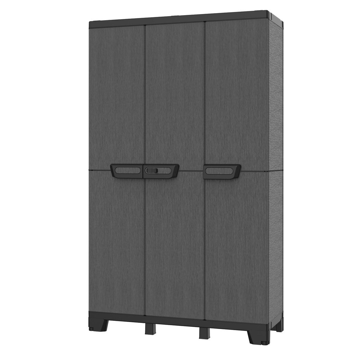 Armadio 3 ante CAB102A ardesia nero Terry