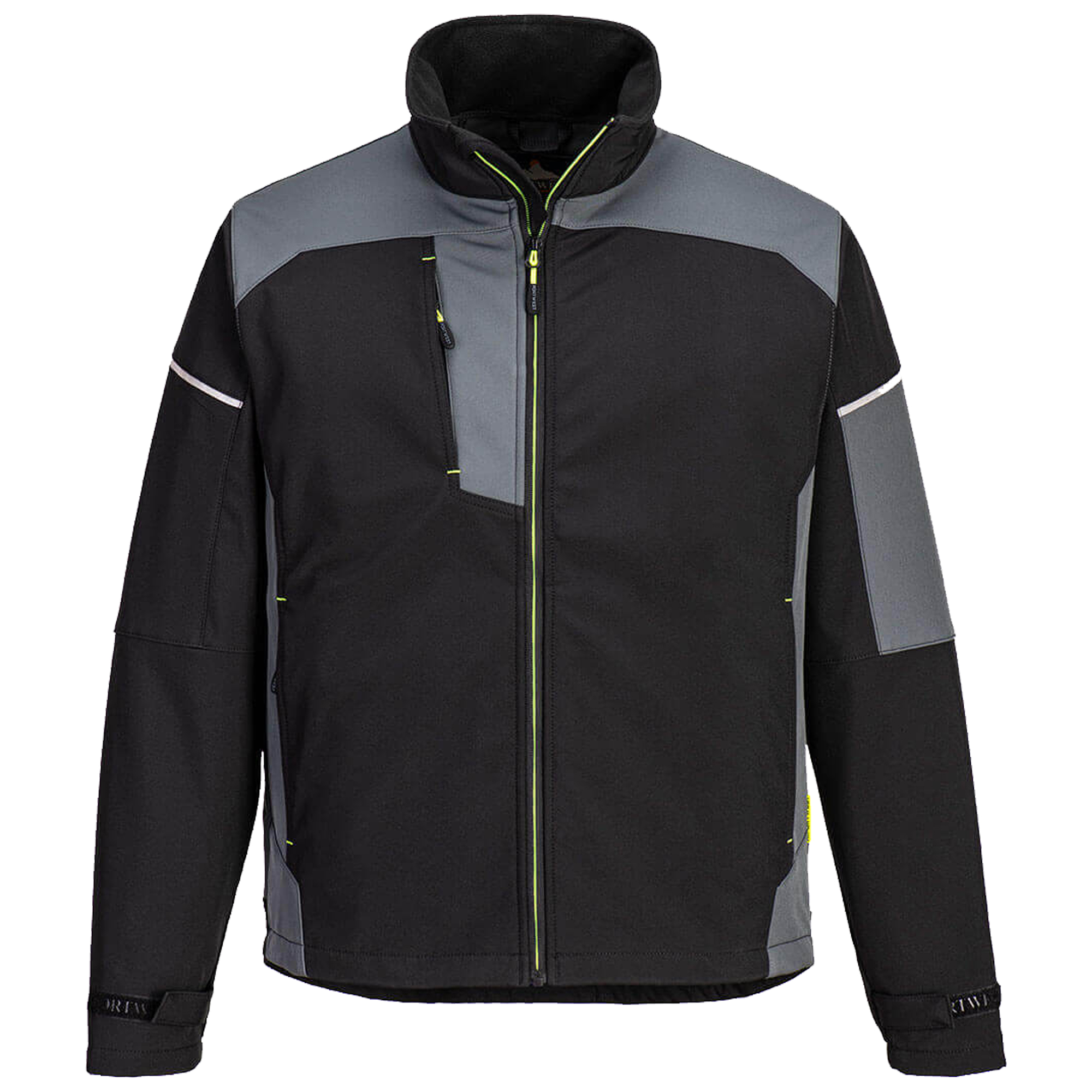 Giacca da lavoro Softshell Texpel™ Splash Eco - M - nero/grigio - Portwest