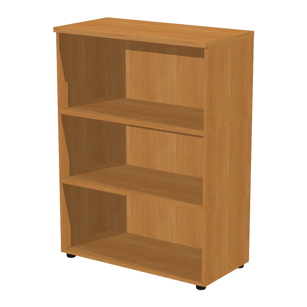 Armadio modulare a giorno 90x44cmxH123cm noce chiaro