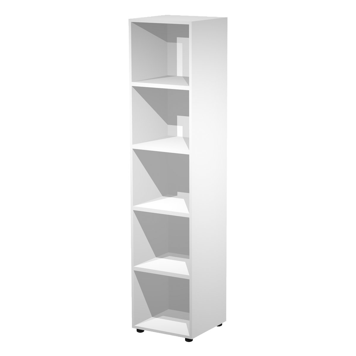 Armadio modulare a giorno 45x44cmxH200cm bianco