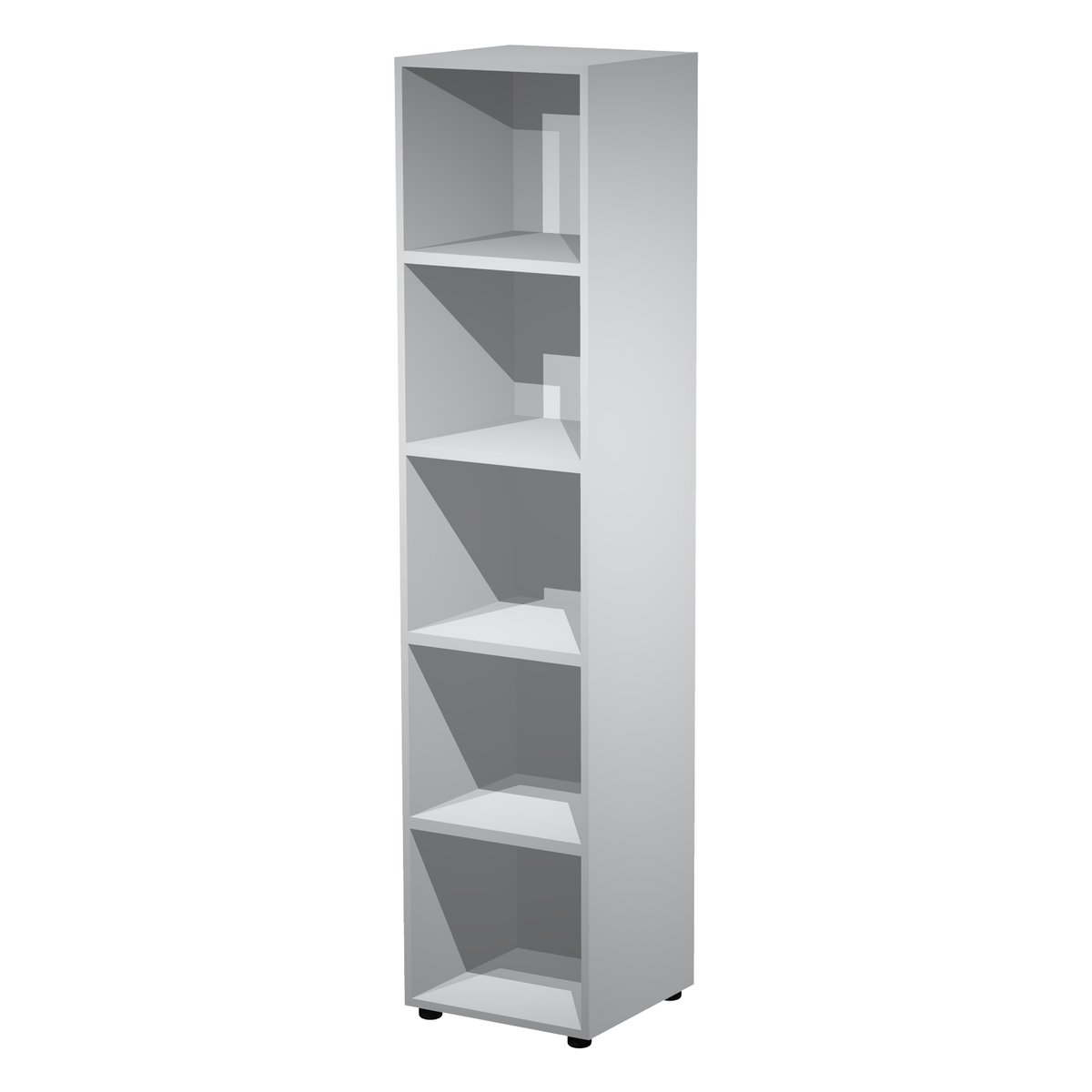 Armadio modulare a giorno 45x44cmxH200cm grigio
