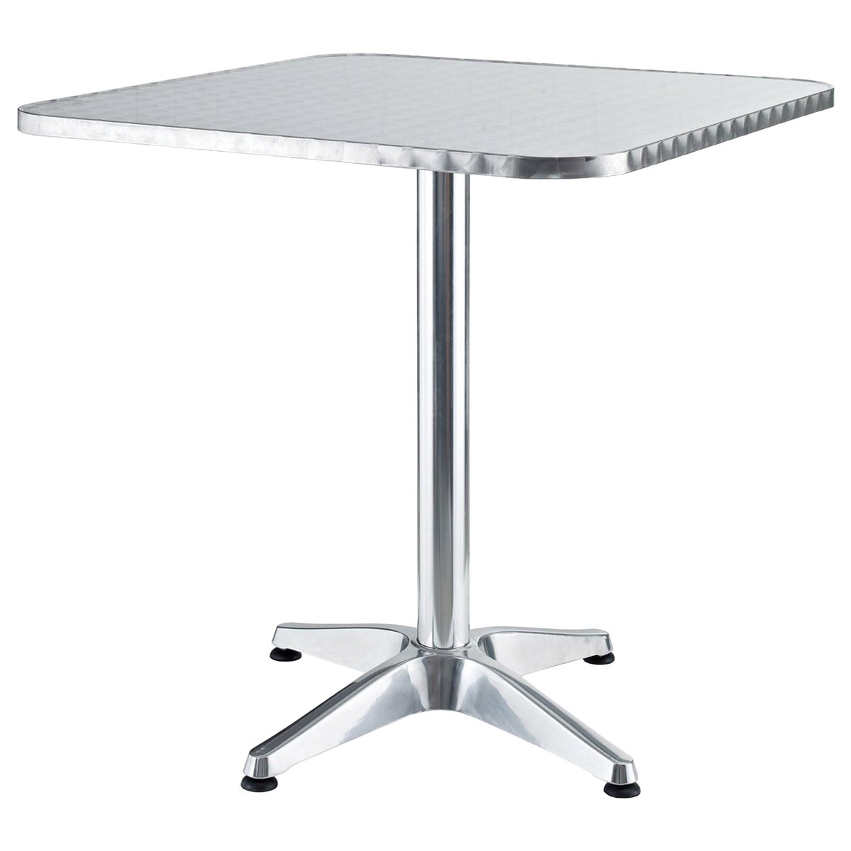 Tavolo quadrato in alluminio 60x60x70cm Verdelook