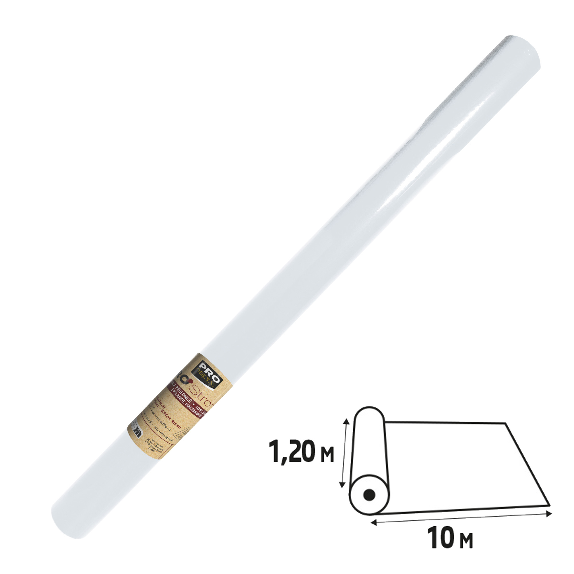 Tovaglia idrorepellente - in rotolo - 1,2 x …